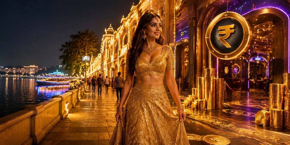 VIP member enjoying casino entertainment at Delhi's Connaught Place